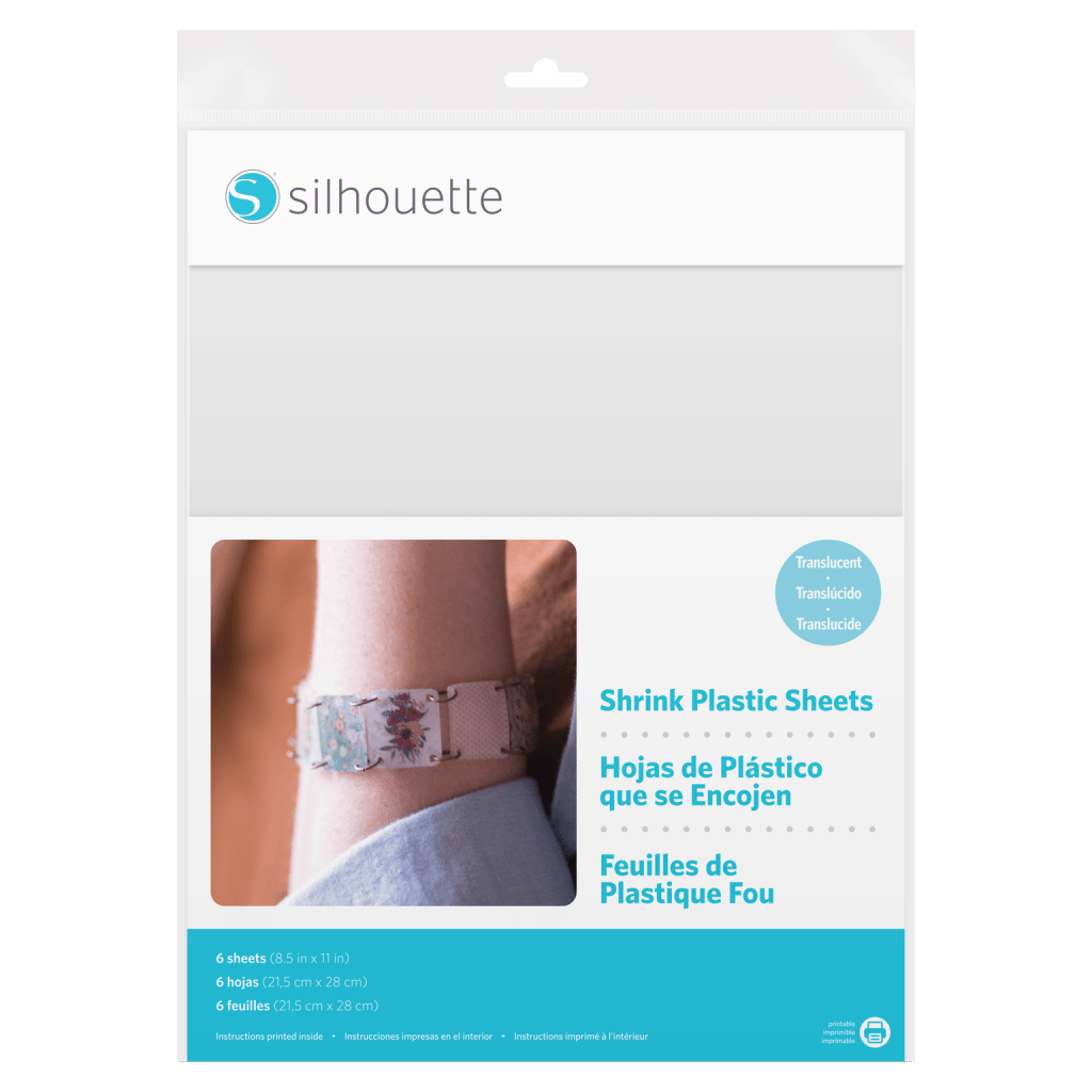 Silhouette Shrink Plastic Sheets Clear /Materiaal/ Silhouette Cameo 4