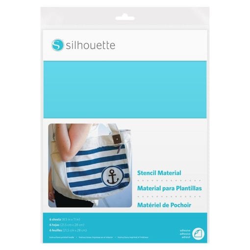 Silhouette Stencil Sheets-Adhesive-0