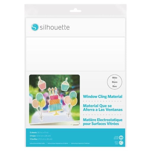 Silhouette Window Cling Material wit-0