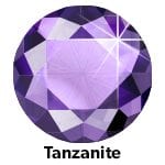 Rhinestones Tanzanite SS06-0