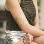 Temporary Tattoo paper Gold-1644