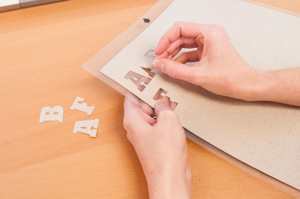 Silhouette Chipboard /Materiaal/ Silhouette Cameo 4 met Cameo