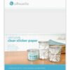 Silhouette Clear printable paper